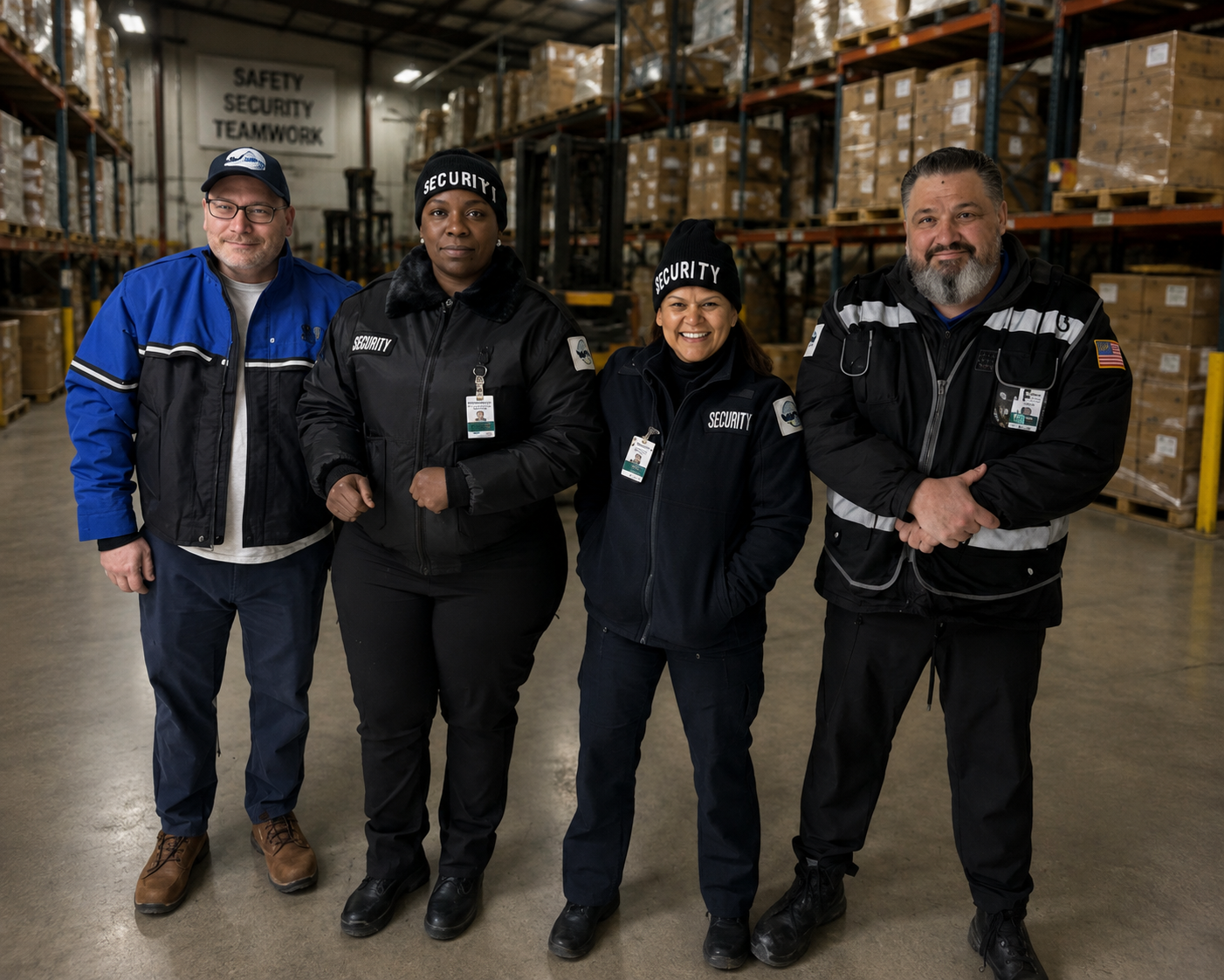 WM Security warehouse security team